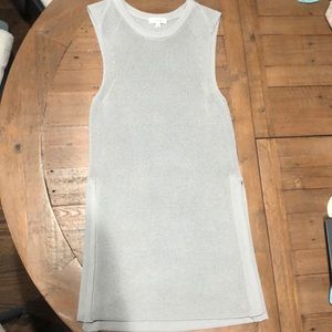 Long tank top sweater
